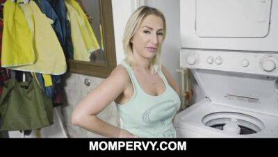 Big Boobs Blonde MILF Step Mom Quinn Waters Family Sex With Step Son During Laundry POV - veryfreeporn.com