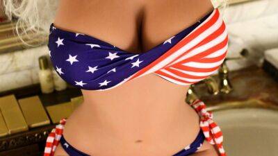 American Sex Doll MILF Bikini with Big Tits for Fantasy play - drtuber.com - Usa