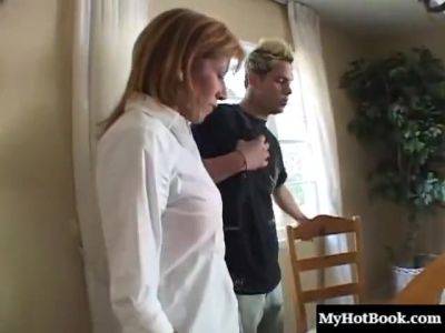 Milf Is A Dishwater Blonde Who Has With Mikela Kennedy - upornia.com