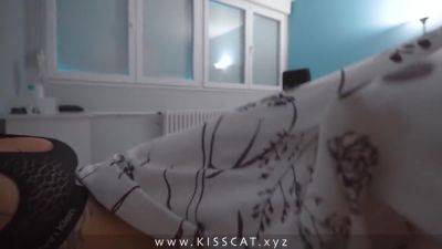 Kiss Cat - Step Mom Share Bed With Handjob! Surprise - Step Son Fucks Step Mother With Creampie - hotmovs.com - Russia