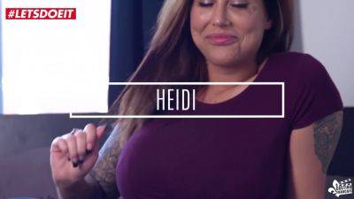 Heidi van's First Porn Movie: Chubby MILF Nailed Hard & Screaming in HD - sexu.com - France
