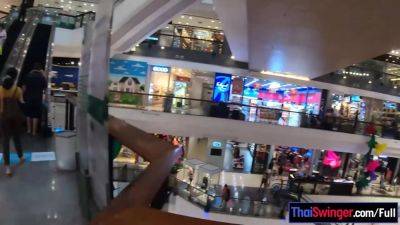 Big tits and ass Thai MILF girlfriend sex at home after a visit to the mall - hotmovs.com - Thailand