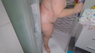 I Fuck My Big Ass Milf Neighbor After The Shower. I Cum Inside - hclips.com