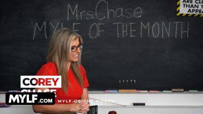 Cory Chase - Cory Chase's classroom interview with a kinky milf - sexu.com