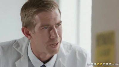 Sahara Knite In Sexy Milf Doctor Gagging On Huge Dick - hotmovs.com