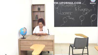 Roxana Caputo And Min Galilea - A Milf And A Student - Sccisoring - Teacher And Teens Ft - upornia.com - Colombia