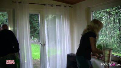 Big Tits German Mom Pay The Window Cleaner With Sex - hotmovs.com - Germany