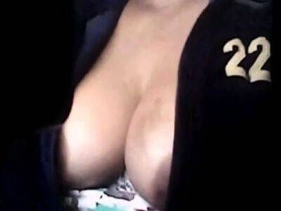Mature Mom Show tits and lick her nip slip - drtuber.com