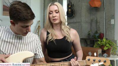 Paige - Sydney Paige In Blonde Milf Teaches Sons Friend How To Fuck - hotmovs.com