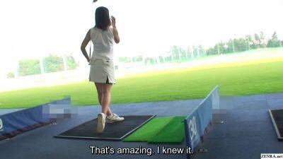 Fabulously Jet Set And Beautiful Japanese Milf Goes On A Golf Date Leading To A Love Hotel Visit From Showering To Foreplay - upornia.com - Japan
