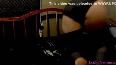 Curvy Milf Teasing Clit In Black Panty - upornia.com