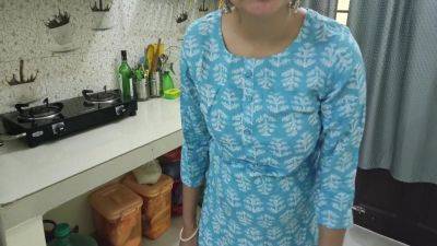 Indian Bengali Milf Stepmom Teaching Her Stepson How To Sex With Girlfriend!! In Kitchen With Clear Dirty Audio - hclips.com - India