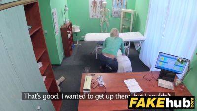 Hot Milf chiropractor fucks doctor after a massage in fakehospital POV - sexu.com