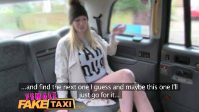 Ava Austen - British MILF Ava austen gets her big tits out for a ride in fake taxi with hot blonde Danielle Maye - sexu.com - Britain