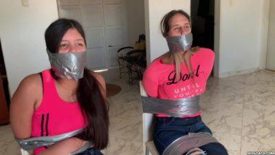 Bratty Online Bullies Bound And Gagged By An Angry Milf! - upornia.com