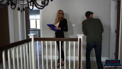 Sexy Real Estate Agent Milf Threesome With A Client - upornia.com