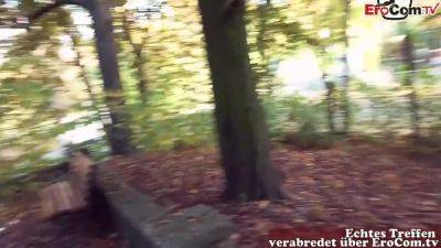 German Mature Milf Housewife Public Pick Up Outdoor Date In Park - upornia.com - Germany