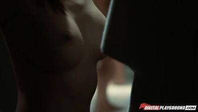 Tommy Gunn - Mick Blue - Big Tit Asian MILF: Shower Threesome with Deepthroat & Facial - porntry.com