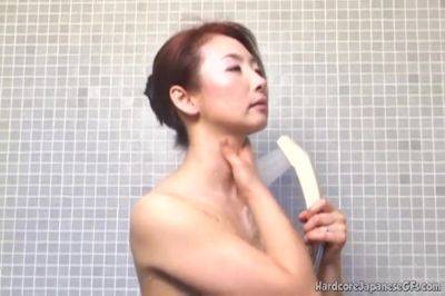 Sexy Solo Asian Milf Masturbates - upornia.com - Japan