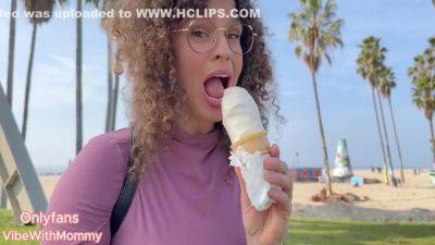 Curly Hair And Hot Milf In Crying Jewish Stepmom Steals Your Burger For Risky Raw Sex - hclips.com